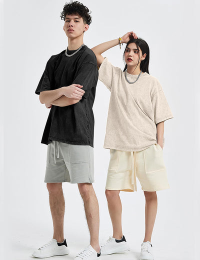 Eisctnd 4 Pack Men's Oversized T-Shirts