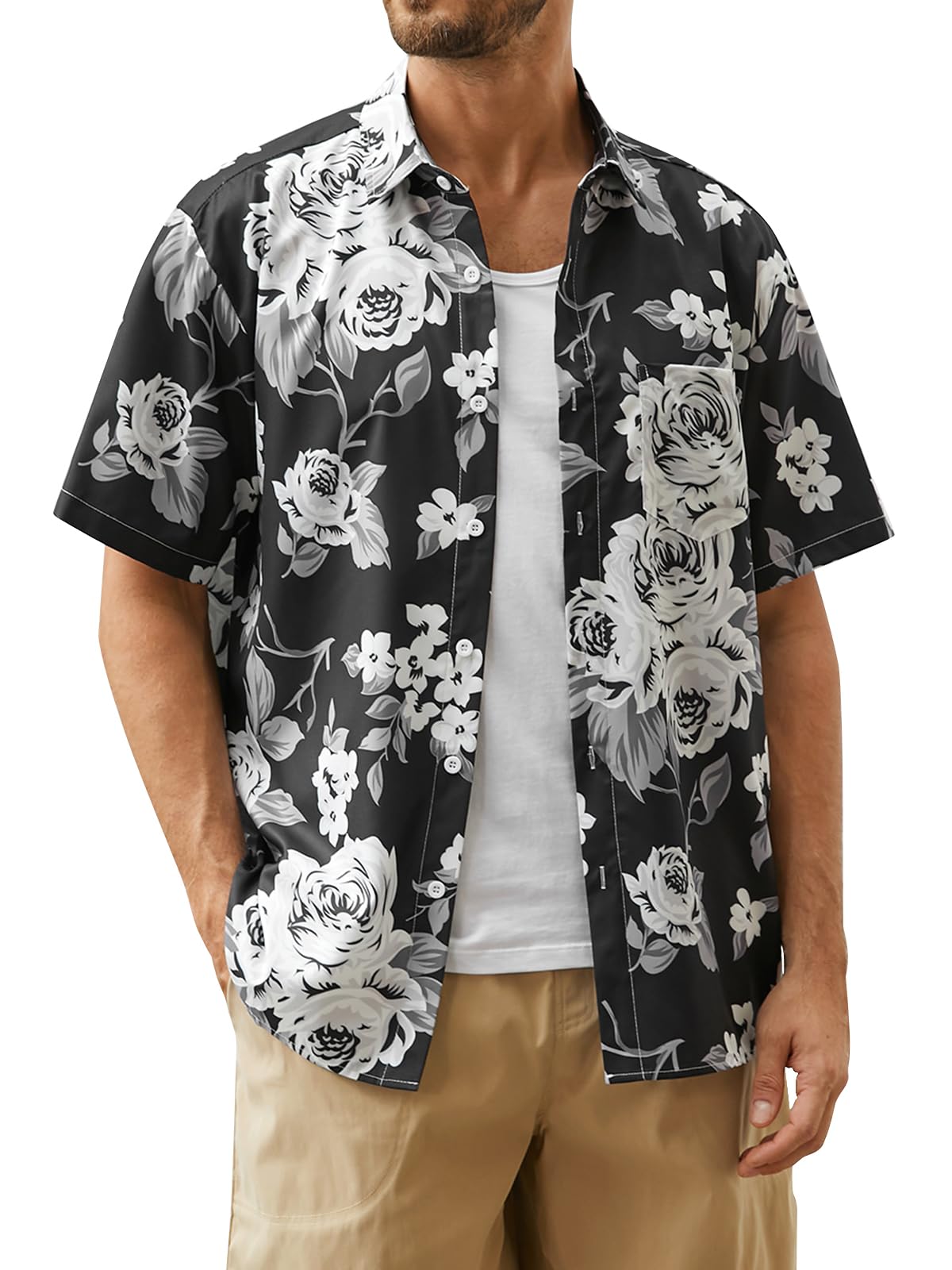 Hardaddy Men's Hawaiian Short Sleeves
