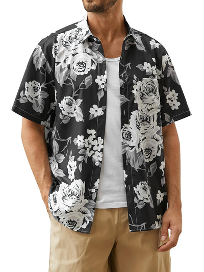 Hardaddy Men's Hawaiian Short Sleeves