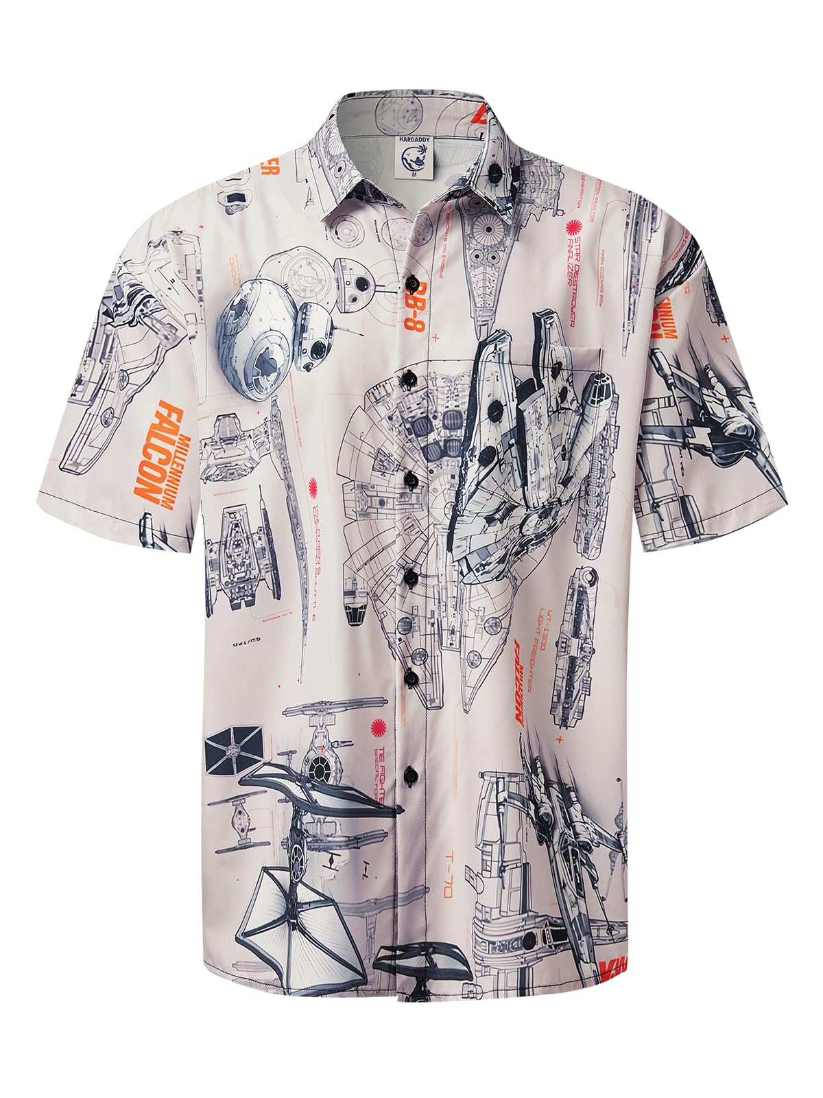 Hardaddy Men's Hawaiian Short Sleeves