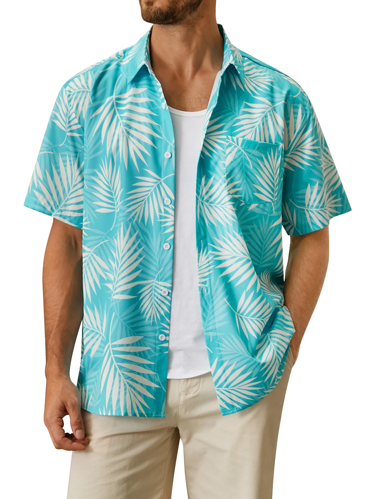 Hardaddy Men's Hawaiian Short Sleeves