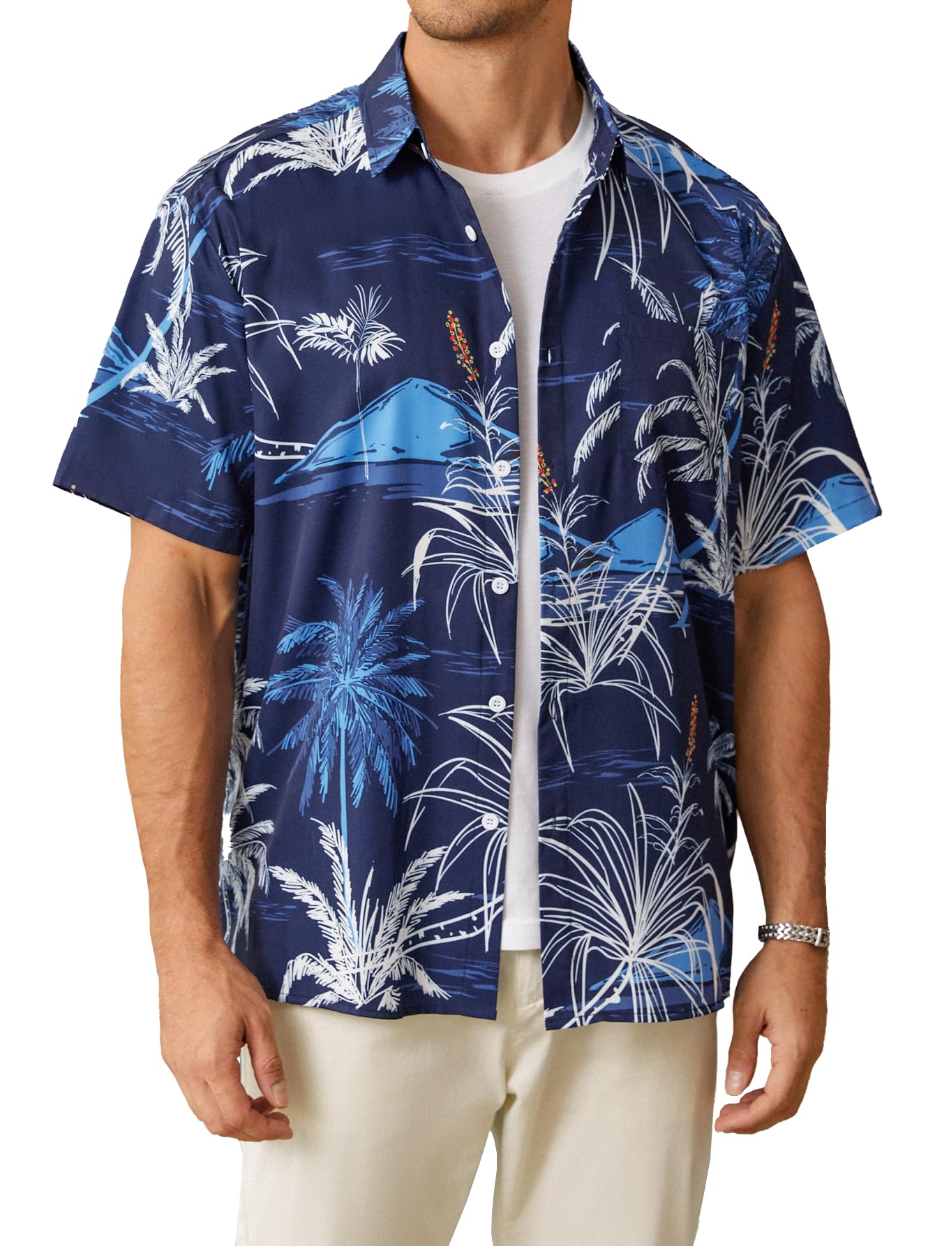 Hardaddy Men's Hawaiian Short Sleeves