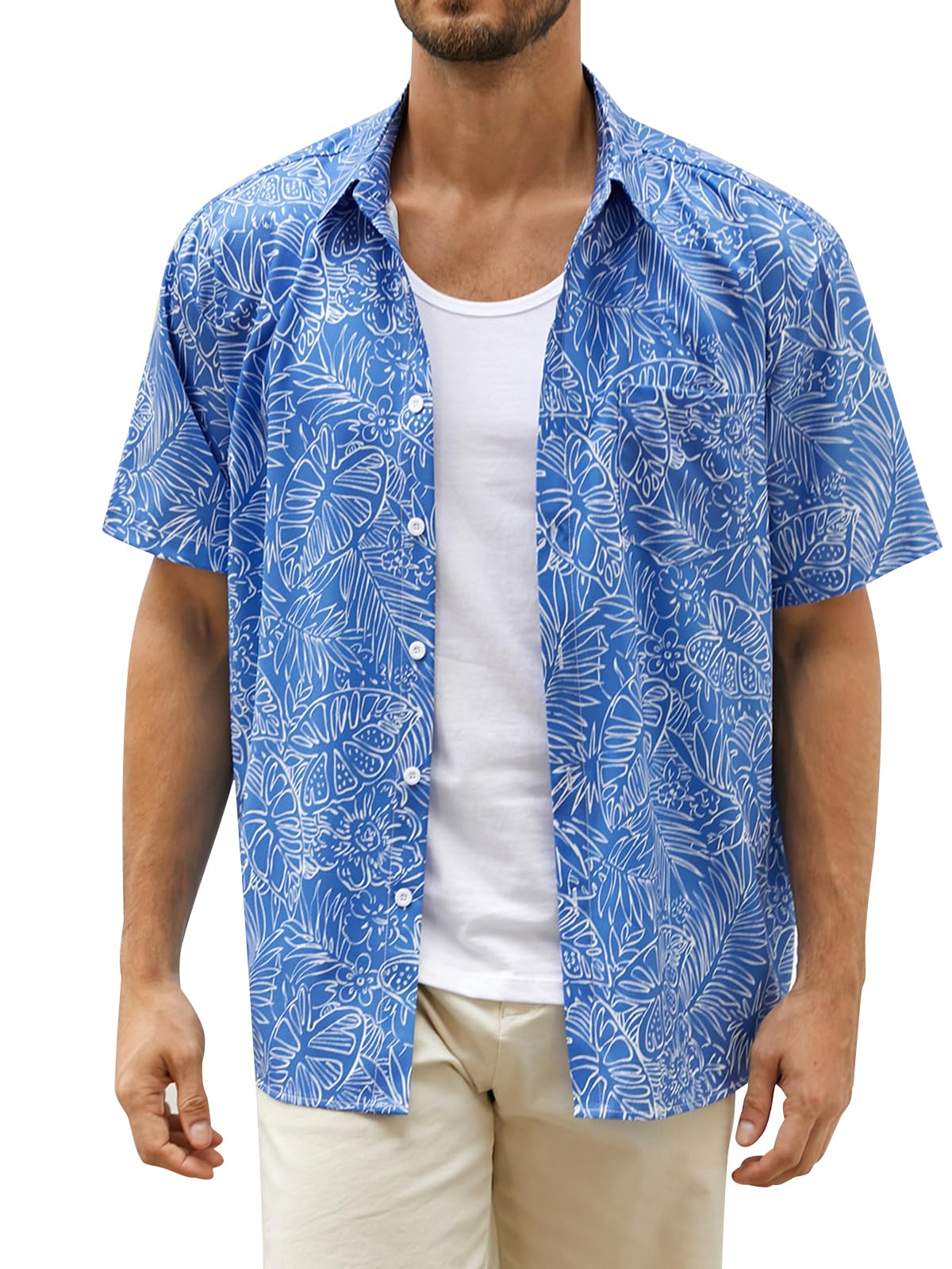 Hardaddy Men's Hawaiian Short Sleeves