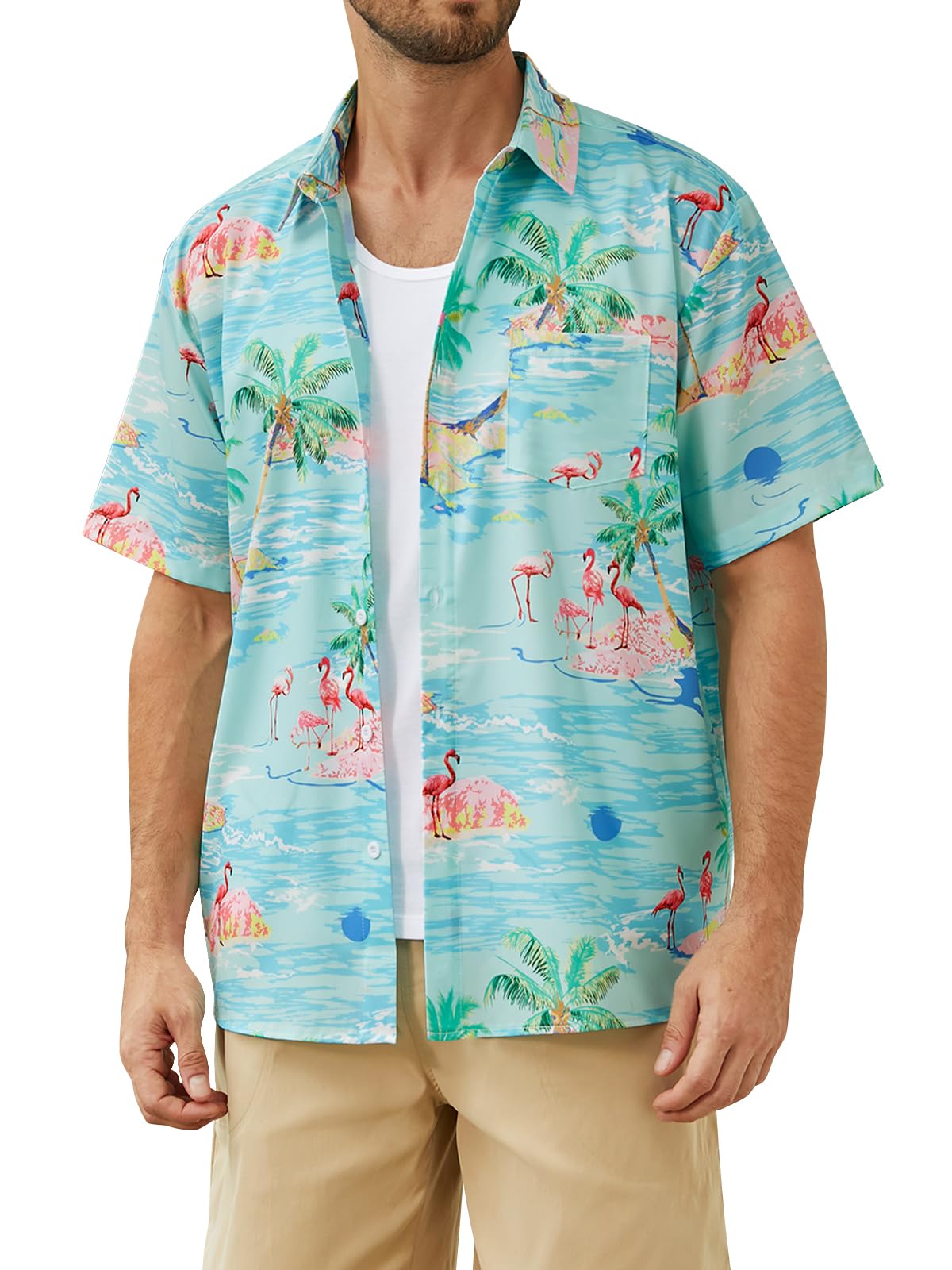 Hardaddy Men's Hawaiian Short Sleeves
