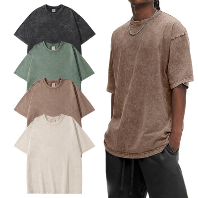 Eisctnd 4 Pack Men's Oversized T-Shirts