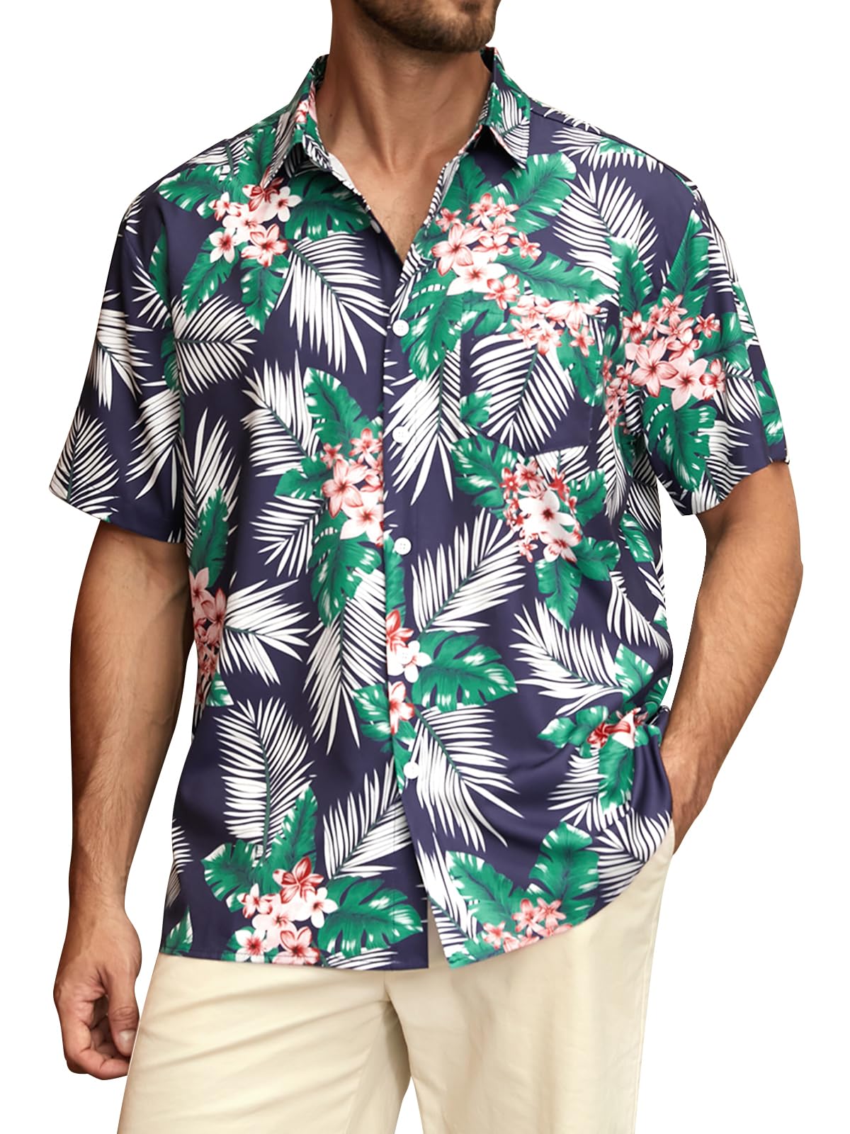 Hardaddy Men's Hawaiian Short Sleeves