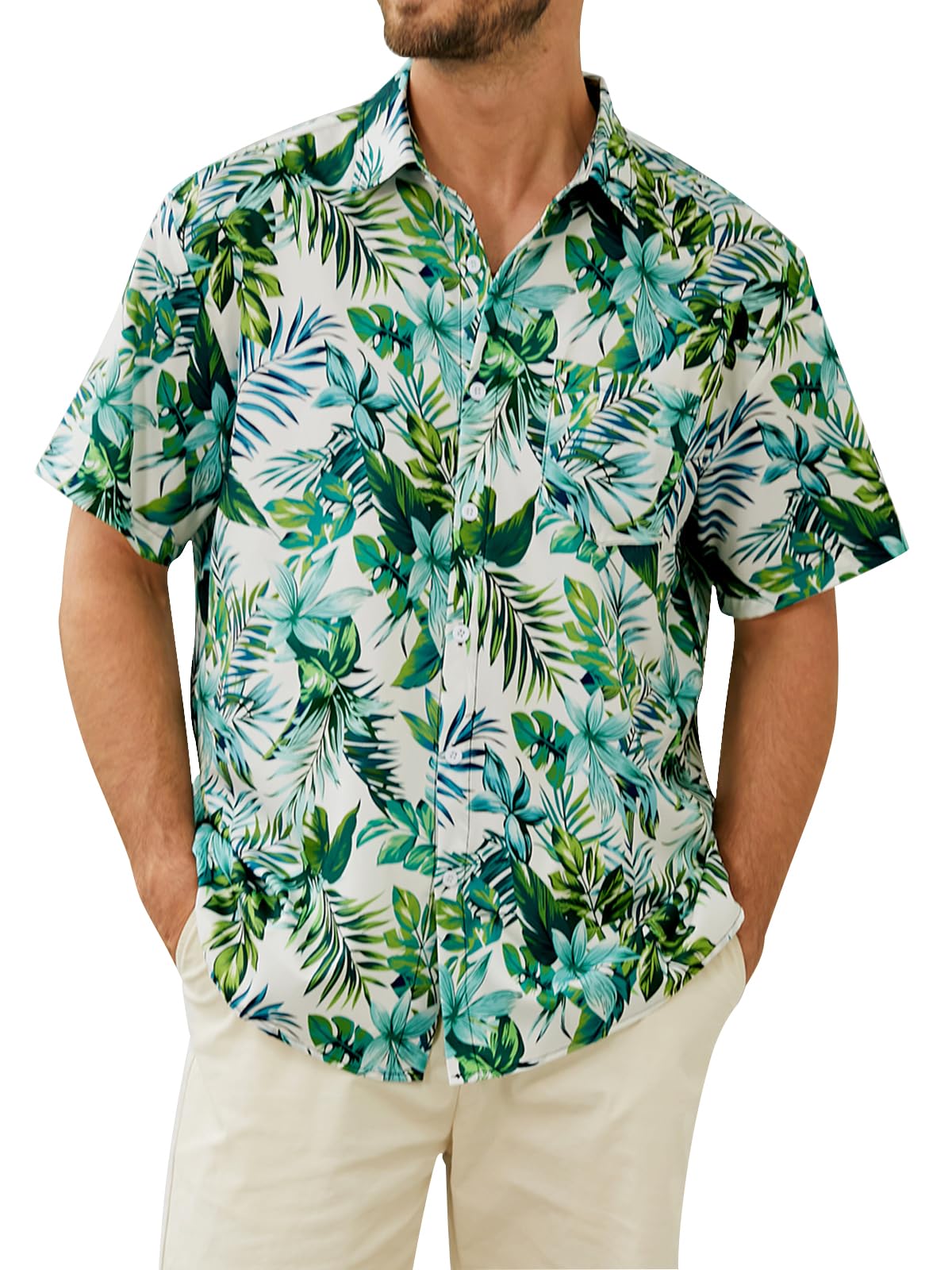 Hardaddy Men's Hawaiian Short Sleeves