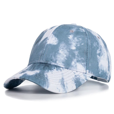 New Fashion Women Tie Dye Cap Multicolor