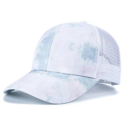 New Fashion Women Tie Dye Cap Multicolor