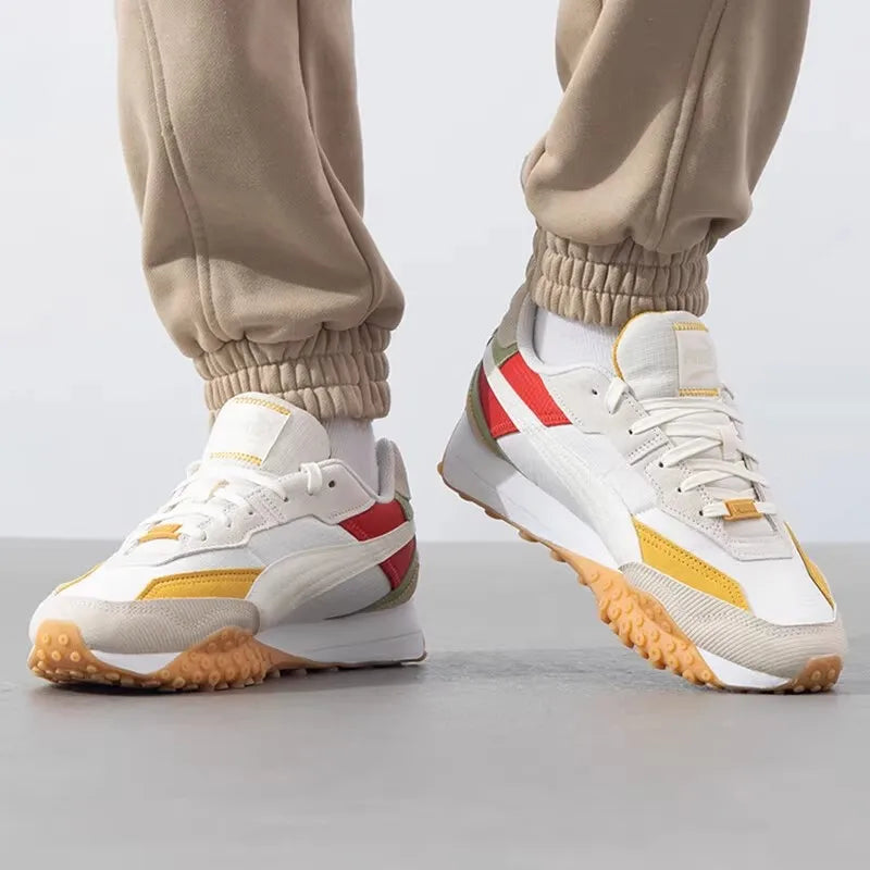 Chaussures Puma Chaussures de sport originales pour hommes Chaussures pour femmes Chaussures décontractées mode BLKTOP RIDER 395907-09