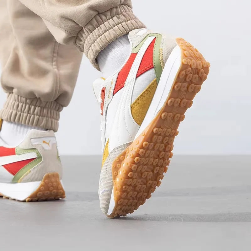 Chaussures Puma Chaussures de sport originales pour hommes Chaussures pour femmes Chaussures décontractées mode BLKTOP RIDER 395907-09