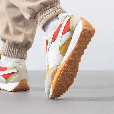 Chaussures Puma Chaussures de sport originales pour hommes Chaussures pour femmes Chaussures décontractées mode BLKTOP RIDER 395907-09