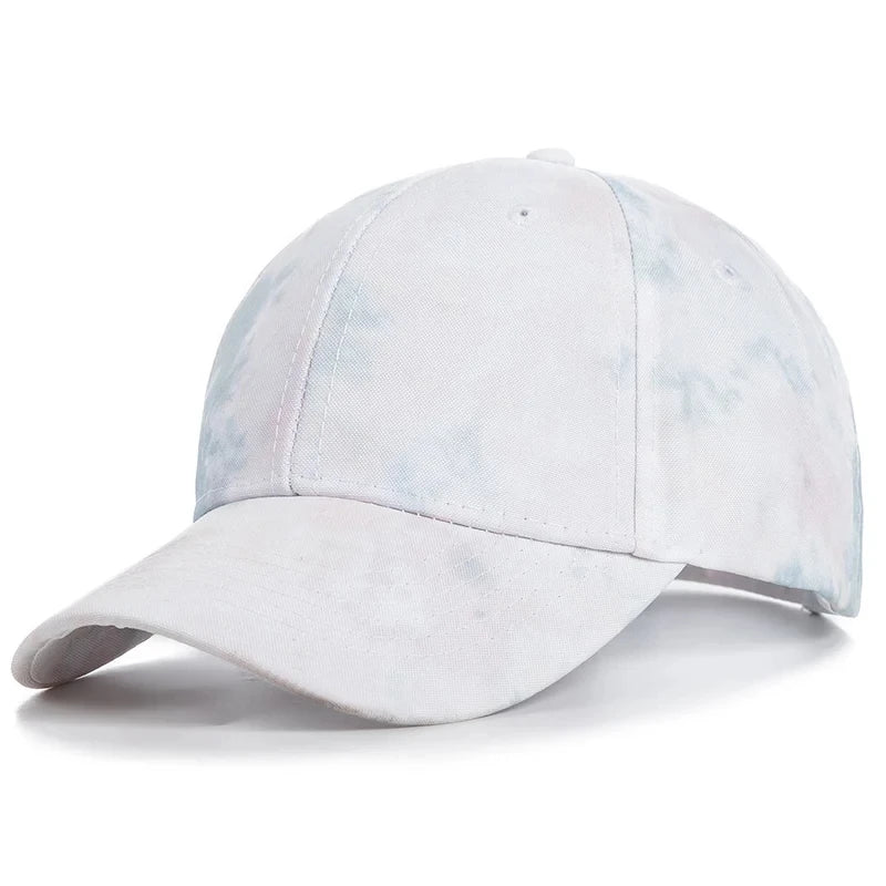 New Fashion Women Tie Dye Cap Multicolor