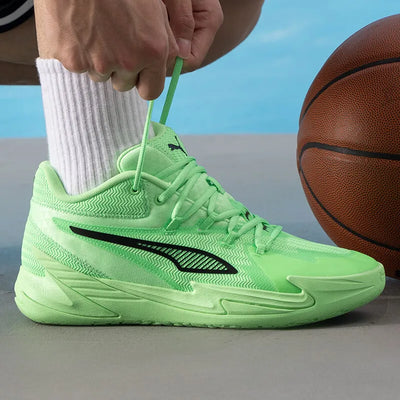 Nouvelles chaussures de sport Puma pour hommes et femmes pour la compétition, l'entraînement et le combat, chaussures de basket-ball absorbant les chocs 311353-04