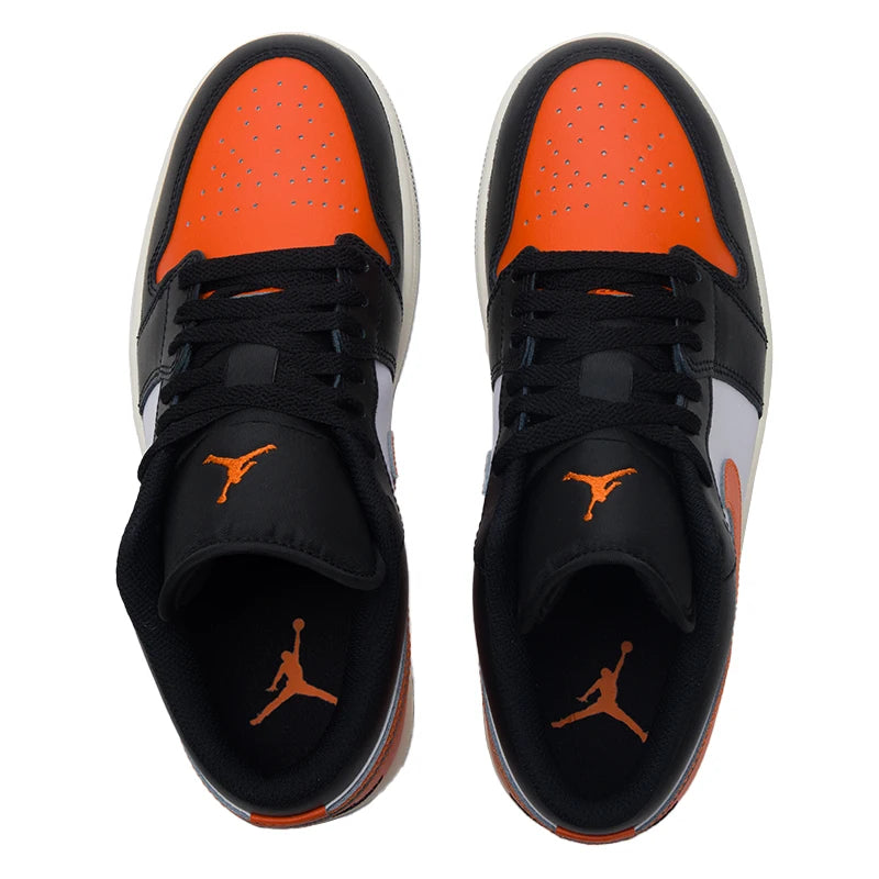 Men’s Nike Air Jordan 1 Low Plaid Shoes