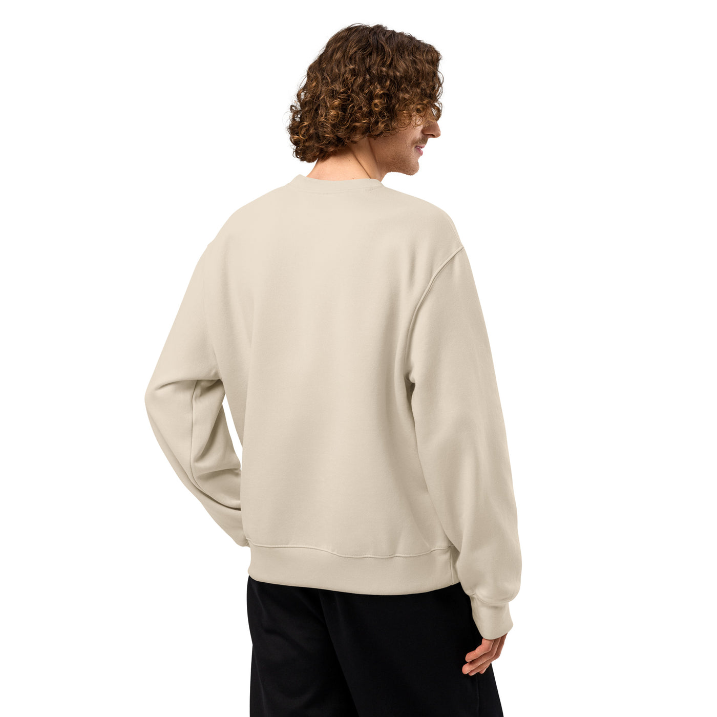 Oversized heavyweight sweatshirt