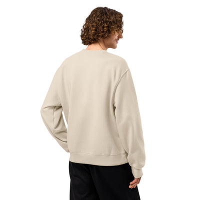Oversized heavyweight sweatshirt