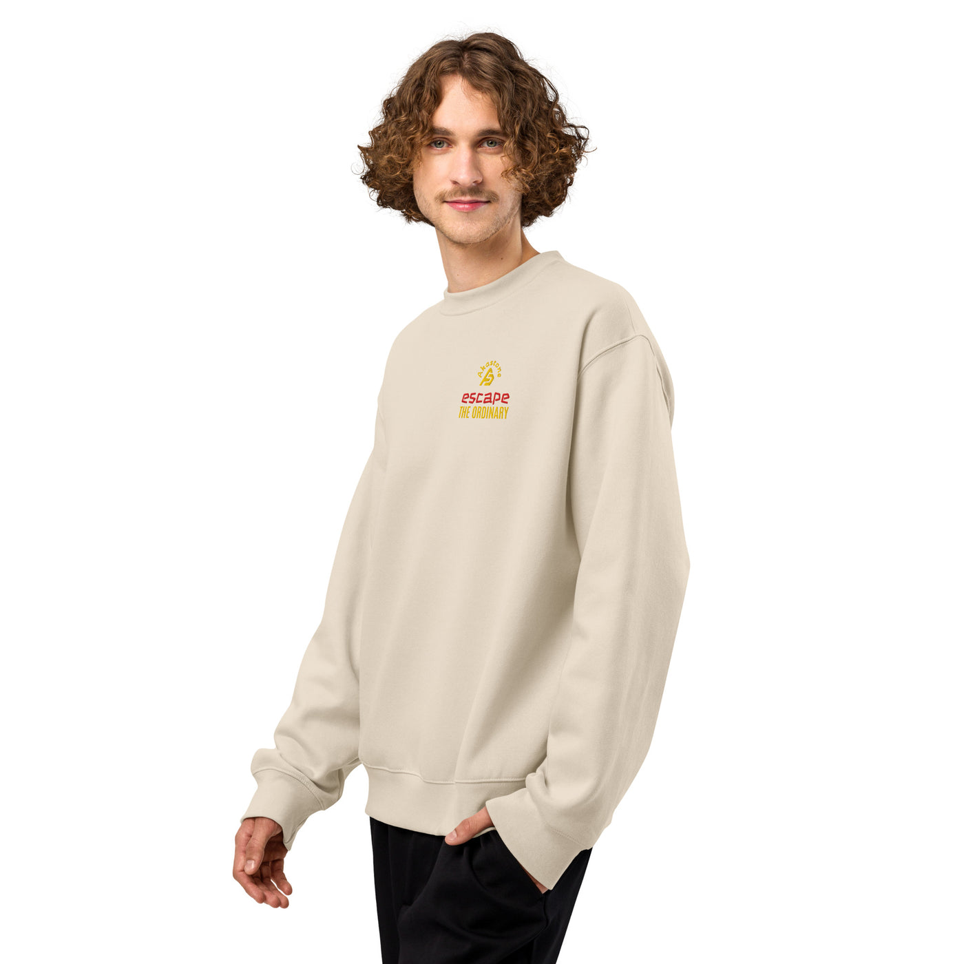 Oversized heavyweight sweatshirt