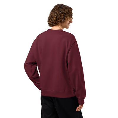 Oversized heavyweight sweatshirt