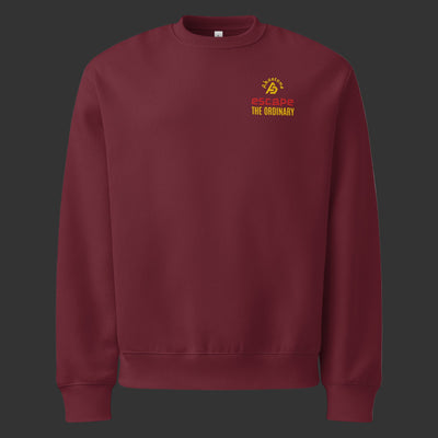 Oversized heavyweight sweatshirt