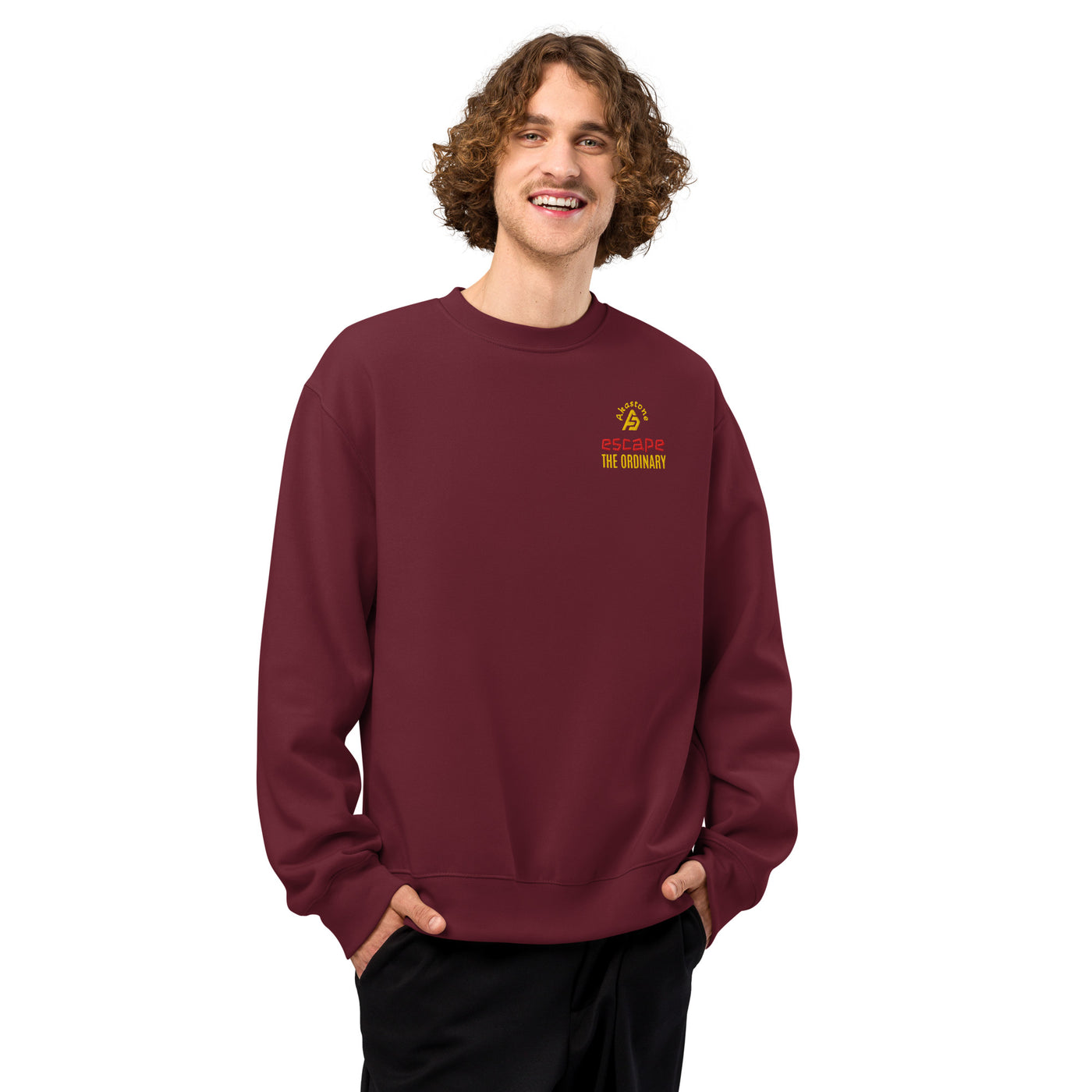 Oversized heavyweight sweatshirt