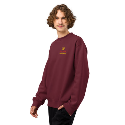 Oversized heavyweight sweatshirt