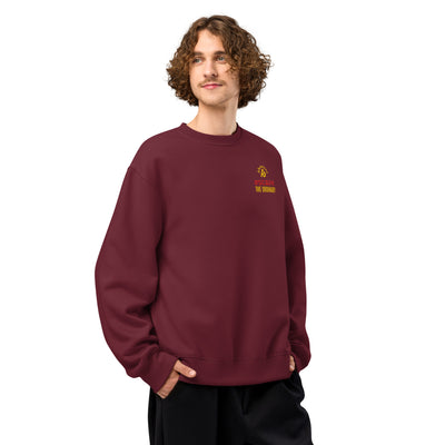 Oversized heavyweight sweatshirt