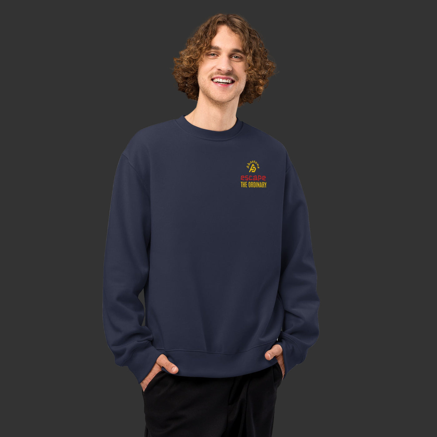 Oversized heavyweight sweatshirt