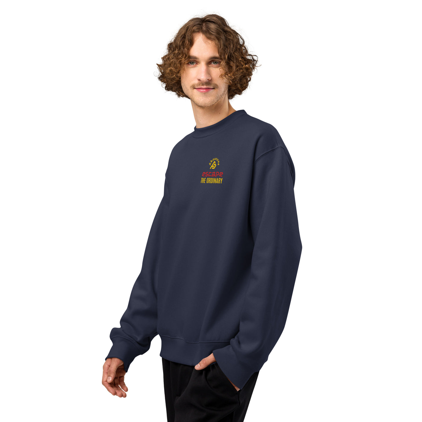 Oversized heavyweight sweatshirt