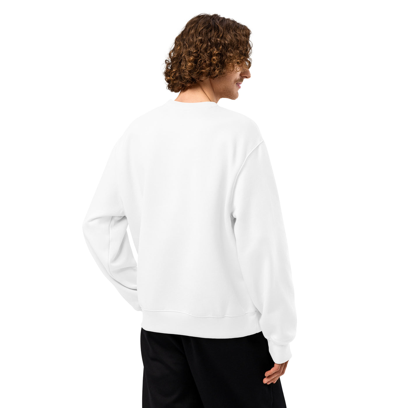 Oversized heavyweight sweatshirt