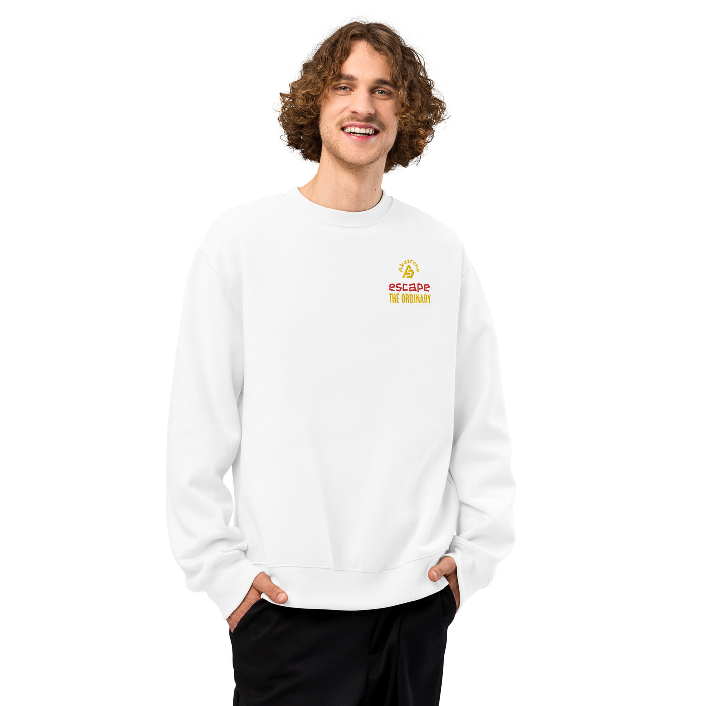 Oversized heavyweight sweatshirt