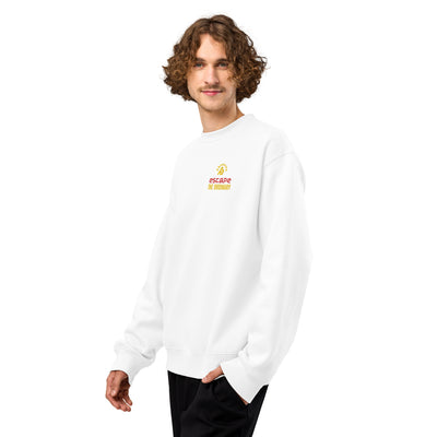 Oversized heavyweight sweatshirt